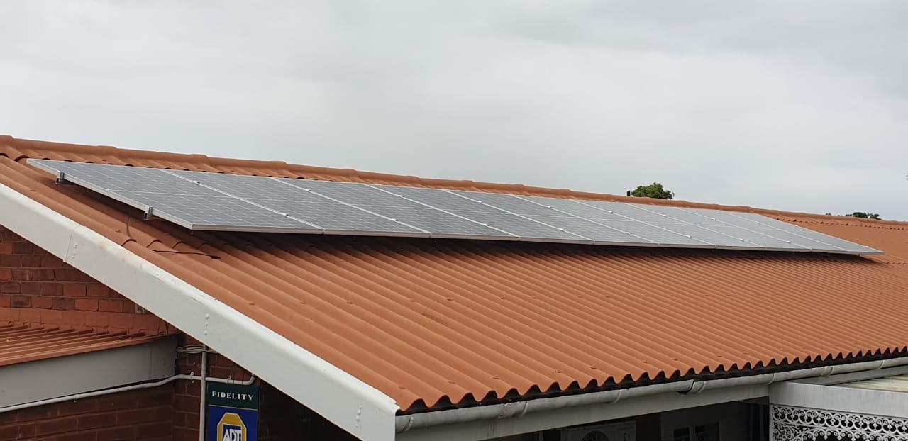 SDCEA rooftop solar installation in eThekwini